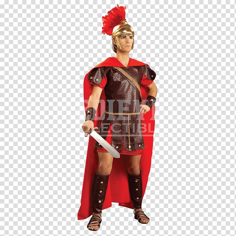 Ancient Rome Costume Roman army Soldier Toga, roman soldier transparent background PNG clipart
