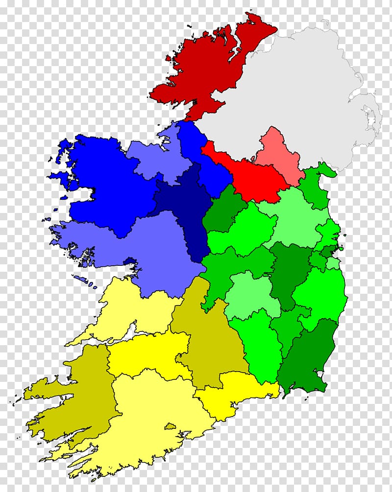 Counties of Ireland County Dublin County Carlow Map, map transparent background PNG clipart