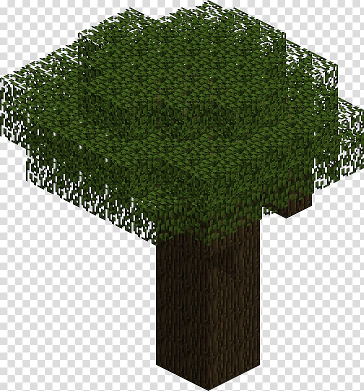 transparent minecraft normal tree