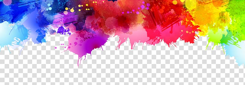 drawing color splash transparent background PNG clipart
