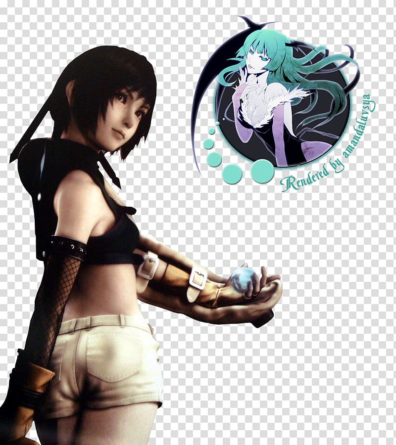 Final Fantasy VII Yuffie Kisaragi Tifa Lockhart Aerith Gainsborough Vincent Valentine, others transparent background PNG clipart