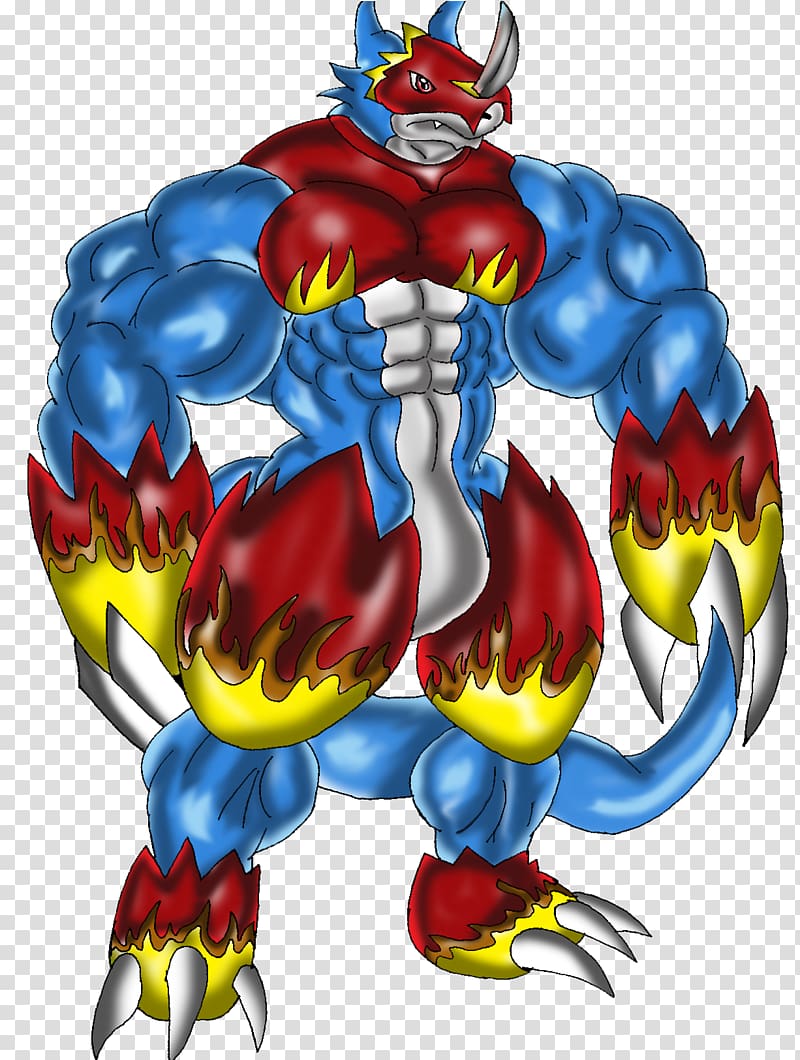 Flamedramon ExVeemon Guilmon Digimon, milo transparent background PNG clipart