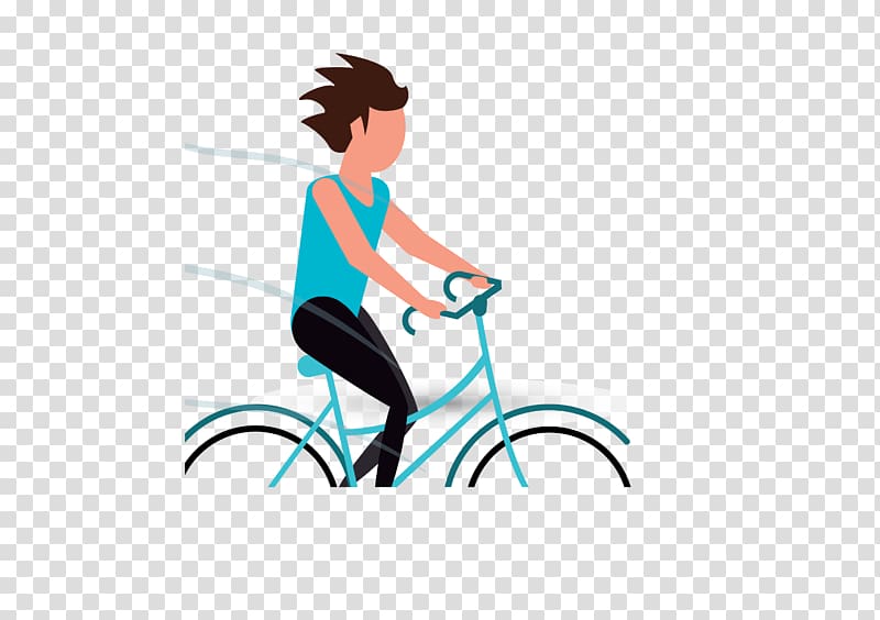 Bicycle Vecteur , Color Cycling Boy expressionless transparent background PNG clipart