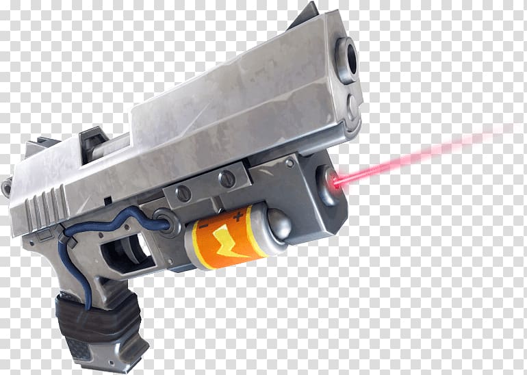 Fortnite Battle Royale Weapon Knives Out Re-Volt, laser gun transparent background PNG clipart