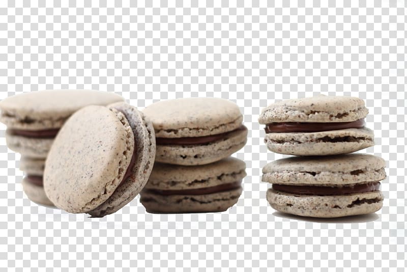 Macaroon Macaron Chocolate sandwich Mooncake Ice cream cake, Gourmet Cookies Round transparent background PNG clipart