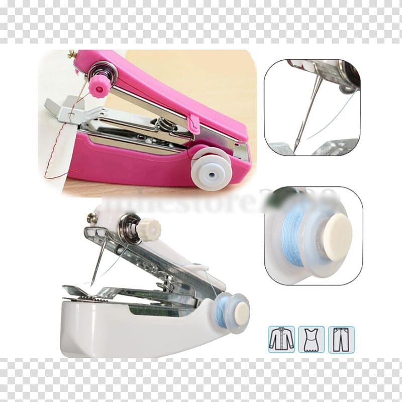 Sewing Machines Textile Stitch, stereo summer discount transparent background PNG clipart
