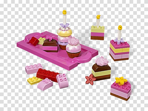 Lego Duplo Creative Cakes Cupcakes Cupcakes Toy Amazon.com Online shopping, creative cakes transparent background PNG clipart