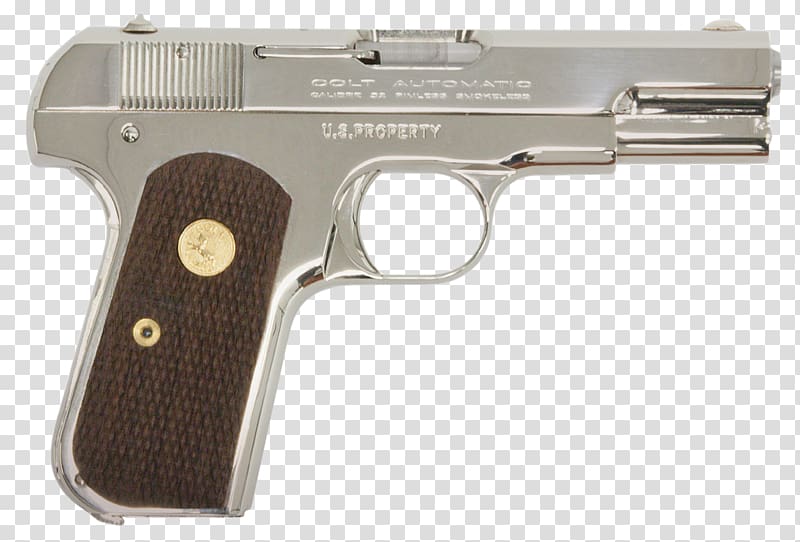 Trigger Firearm Colt Model 1903 Pocket Hammerless Automatic Colt Pistol .32 ACP, colt transparent background PNG clipart
