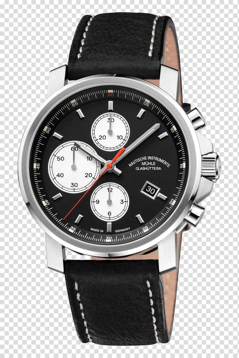 Nautische Instrumente Mühle Glashütte Watch Chronograph Glashütte Original, watch transparent background PNG clipart