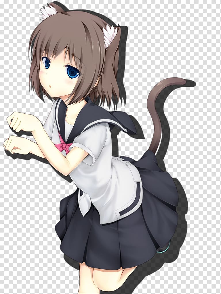 Nekopara Tom Cat Catgirl Anime, Cat transparent background PNG clipart