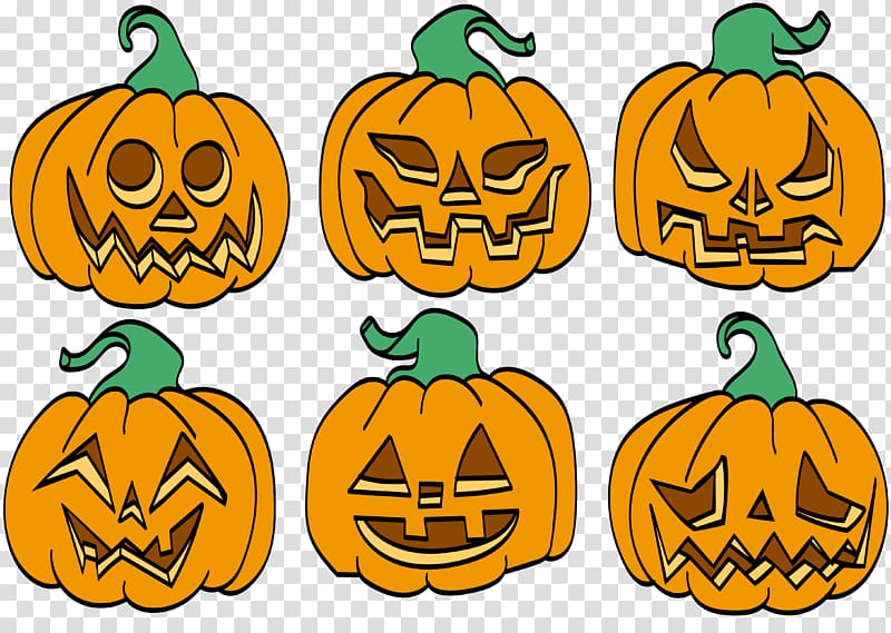 Jack-o\'-lantern Calabaza Halloween Pumpkin Drawing, Halloween pumpkin transparent background PNG clipart