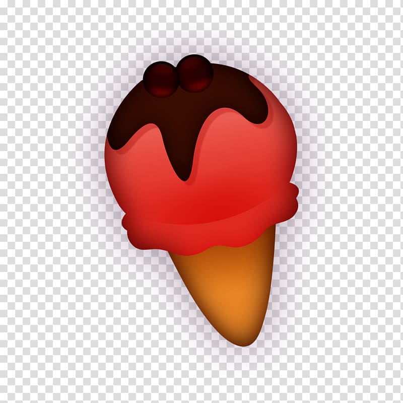 Ice cream cone Cartoon, Cartoon model ice cream transparent background PNG clipart