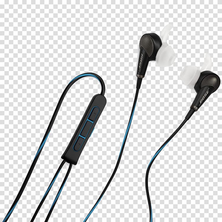 Noise-cancelling headphones Microphone Bose QuietComfort 20 Bose Corporation, headphones transparent background PNG clipart