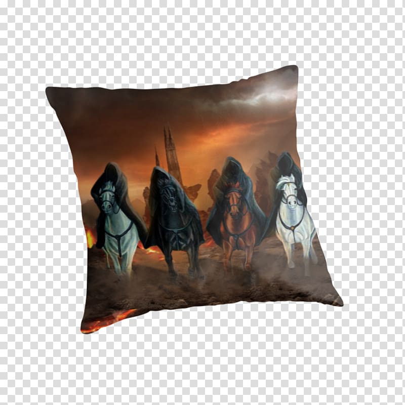Throw Pillows Cushion Four Horsemen of the Apocalypse, apocalypse transparent background PNG clipart