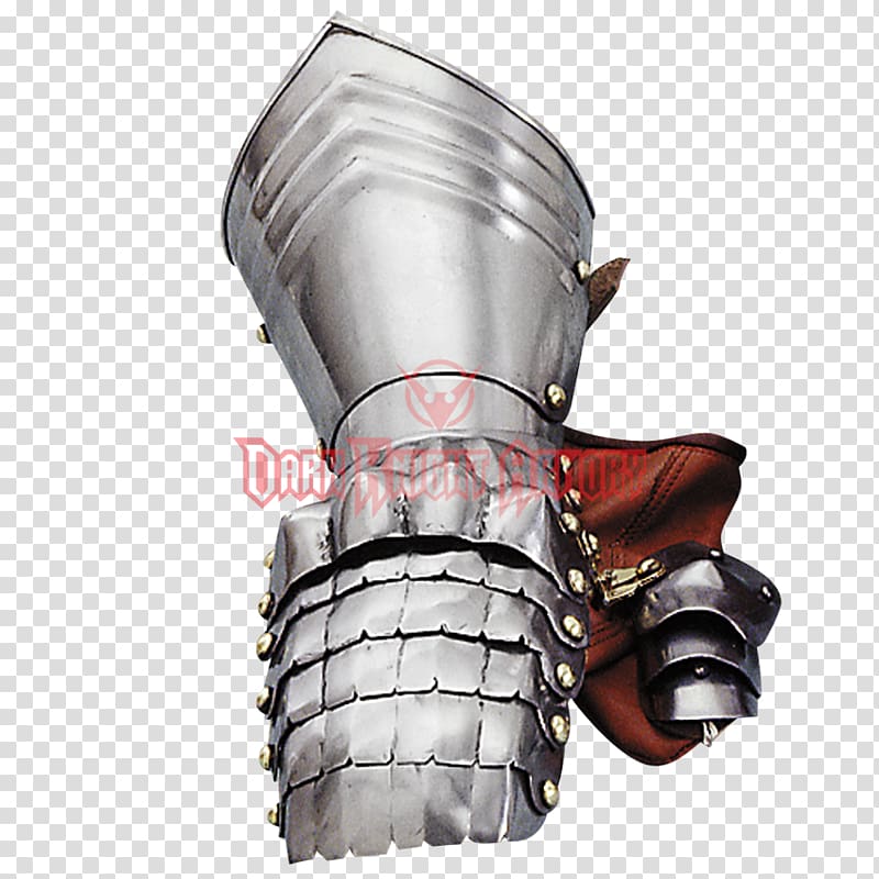 Gauntlet Middle Ages Knight Plate armour, Knight transparent background PNG clipart