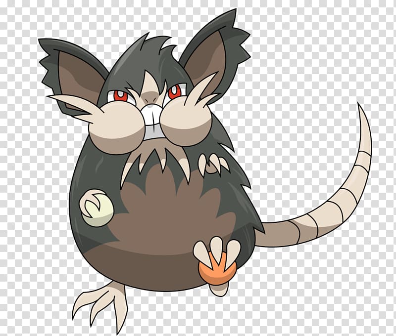 Whiskers Pokémon Sun and Moon Raticate Alola Rattata, sun cat transparent background PNG clipart