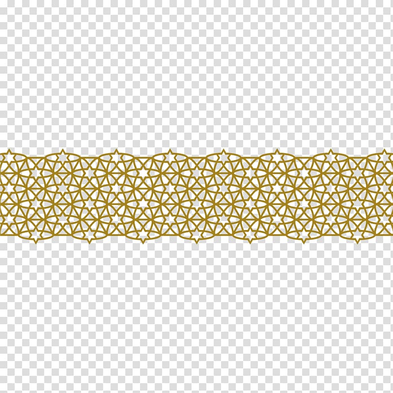 yellow star border, Lace Adhesive tape Textile Gold Ribbon, golden pattern transparent background PNG clipart