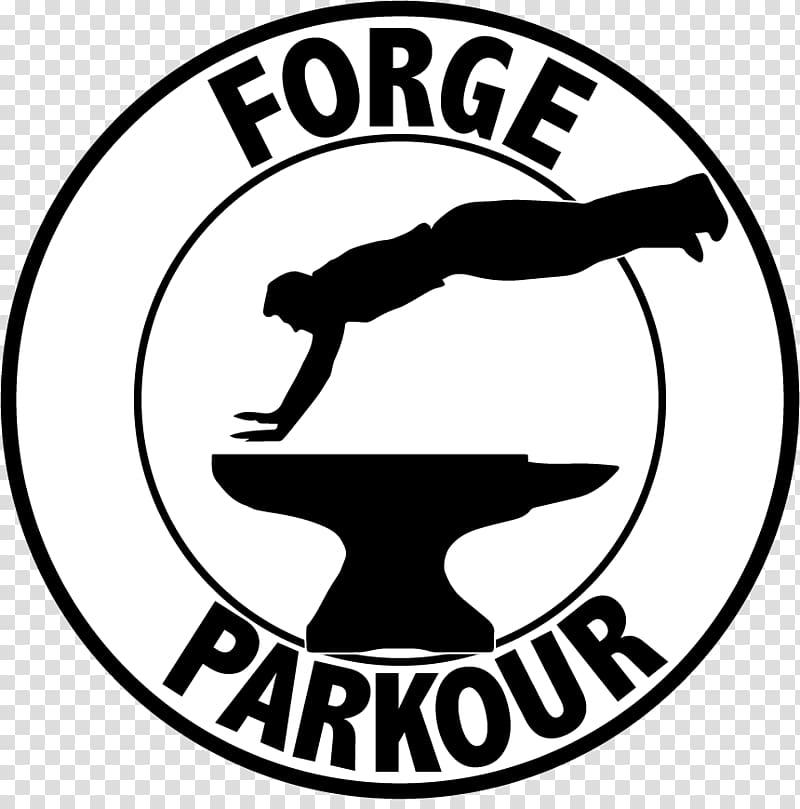 Logo Brand Forge Parkour, Parkour transparent background PNG clipart