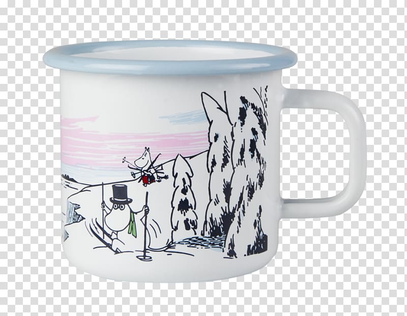 Moominland Midwinter Moomins Moomintroll Moomin World Snufkin, mug transparent background PNG clipart