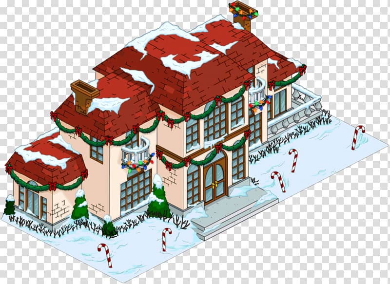 The Simpsons: Tapped Out Fat Tony Christmas Homer Simpson Gingerbread house, the simpsons movie transparent background PNG clipart