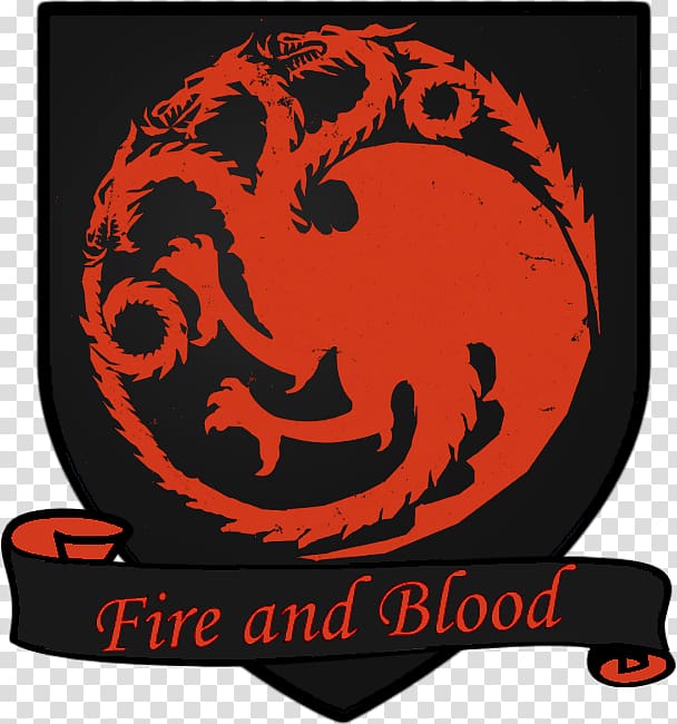 A Game of Thrones Daenerys Targaryen House Targaryen Fire and Blood A Song of Ice and Fire, House Targaryen transparent background PNG clipart