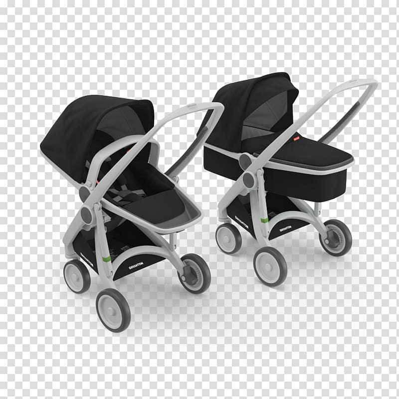 Baby Transport Grey Infant Color Rolling chassis, green and dark grey transparent background PNG clipart