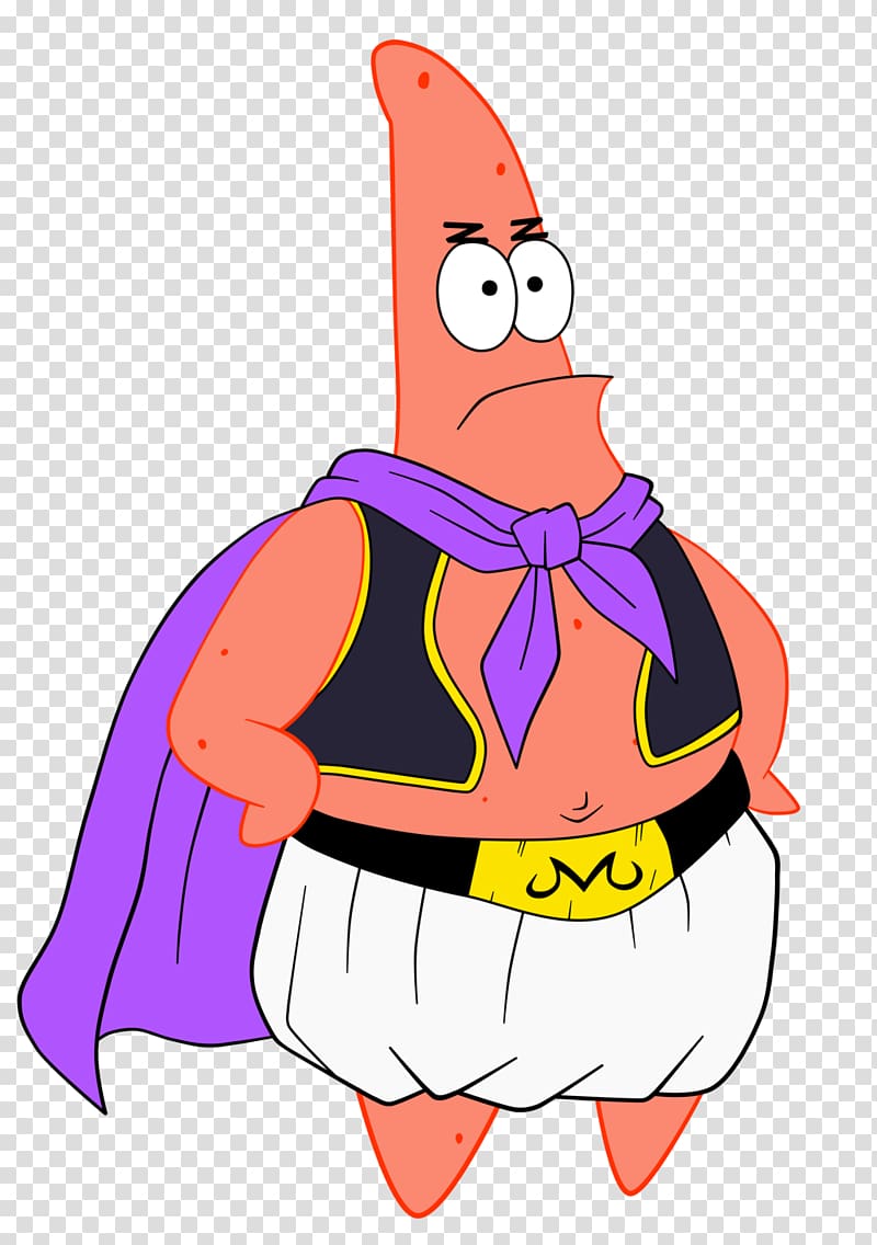 Majin Buu Patrick Star T-shirt Anime Manga, paddy transparent background PNG clipart