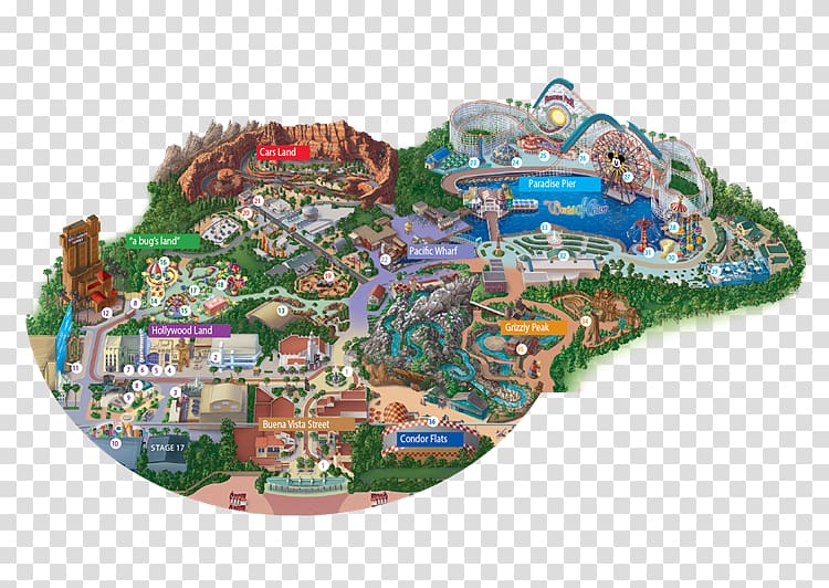 Disney California Adventure Disneyland Drive Mickey\'s Fun Wheel Walt Disney World, disneyland transparent background PNG clipart