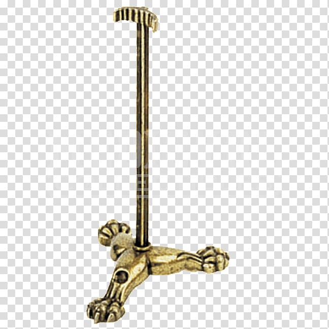 Brass Sword Paper knife Scabbard Weapon, guitar on stand transparent background PNG clipart