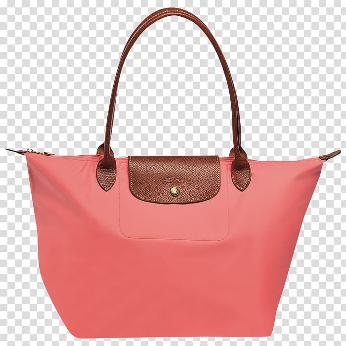 Longchamp Pliage Tote bag Handbag, bag transparent background PNG clipart