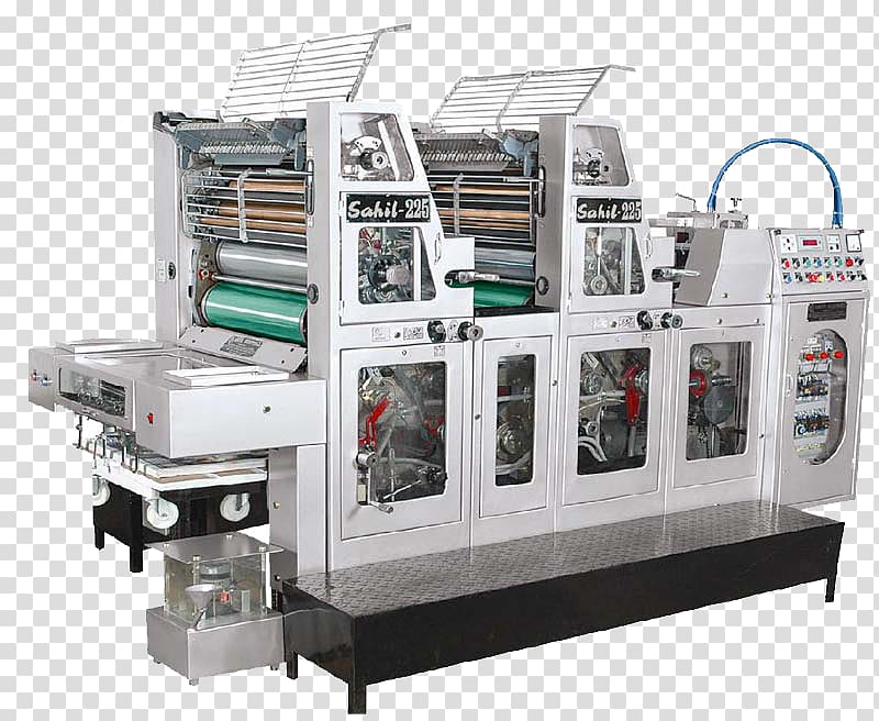 Offset printing Printing press Machine Faridabad, offset Printing Machine transparent background PNG clipart