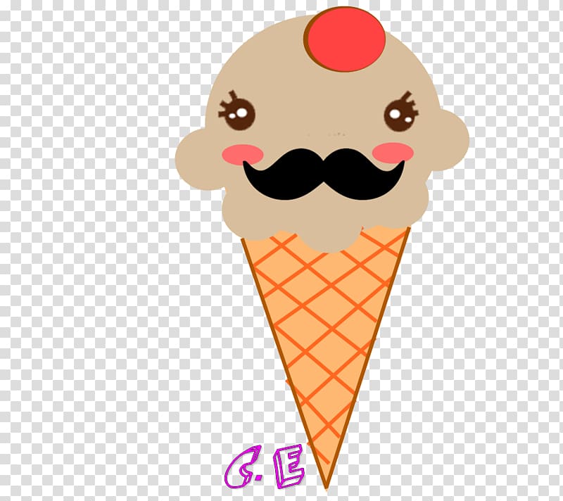 Ice Cream Cones Geometric shape Mind map, c transparent background PNG clipart