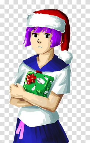 Brown hair Cartoon Costume Character, exchange student transparent background PNG clipart thumbnail