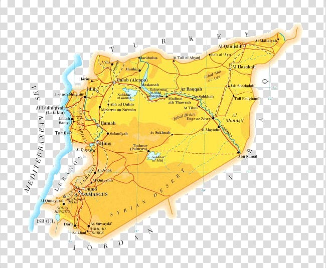 Palmyra Laos Vietnam Syria Map, Syria map transparent background PNG clipart