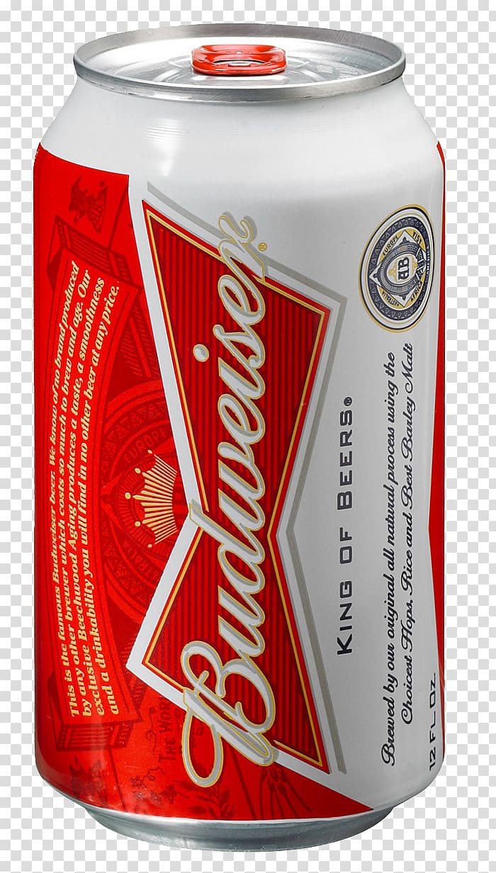 Budweiser Ice beer Anheuser-Busch Lager, beer transparent background PNG clipart