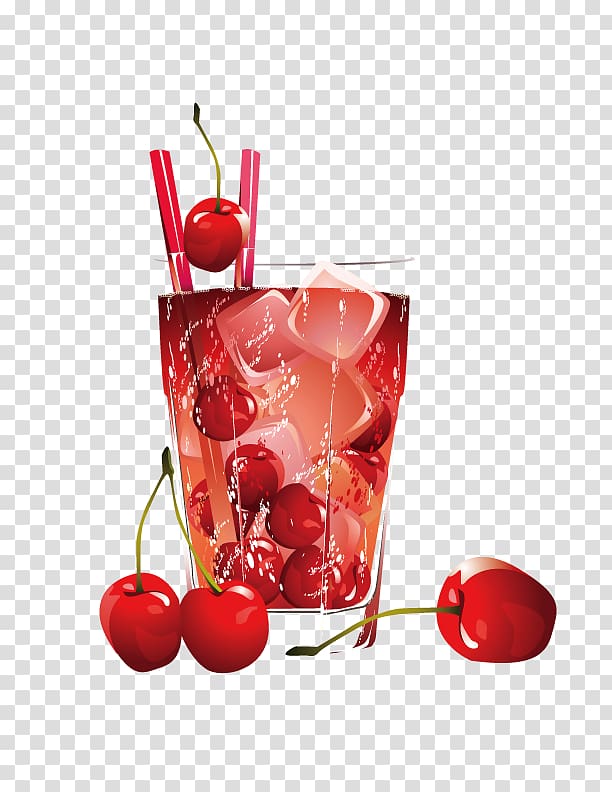 Juice Soft drink Blue Hawaii Cocktail Cherry, Frozen hawthorn transparent background PNG clipart