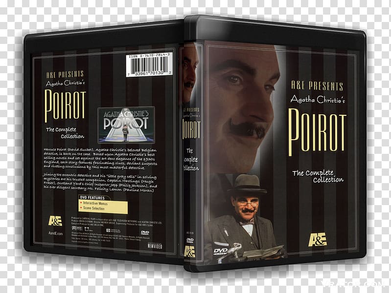 The Murder of Roger Ackroyd Hercule Poirot Mysteries Series Brand DVD STXE6FIN GR EUR, dvd transparent background PNG clipart