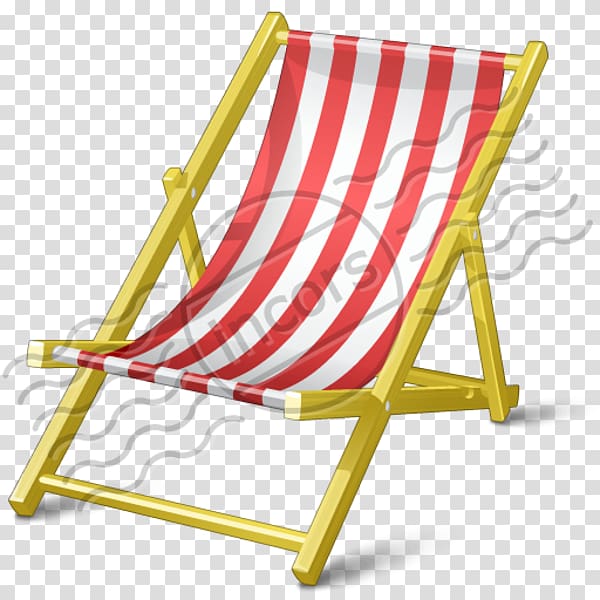 Deckchair Garden furniture , chair transparent background PNG clipart