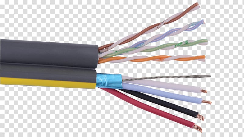 Network Cables Electrical cable Network video recorder Computer network Category 5 cable, Plenum Cable transparent background PNG clipart