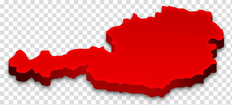 Austria Map Art, 3d map transparent background PNG clipart