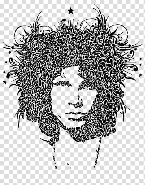 Jim Morrison The Doors: No One Here Gets Out Alive Drawing Art, others transparent background PNG clipart