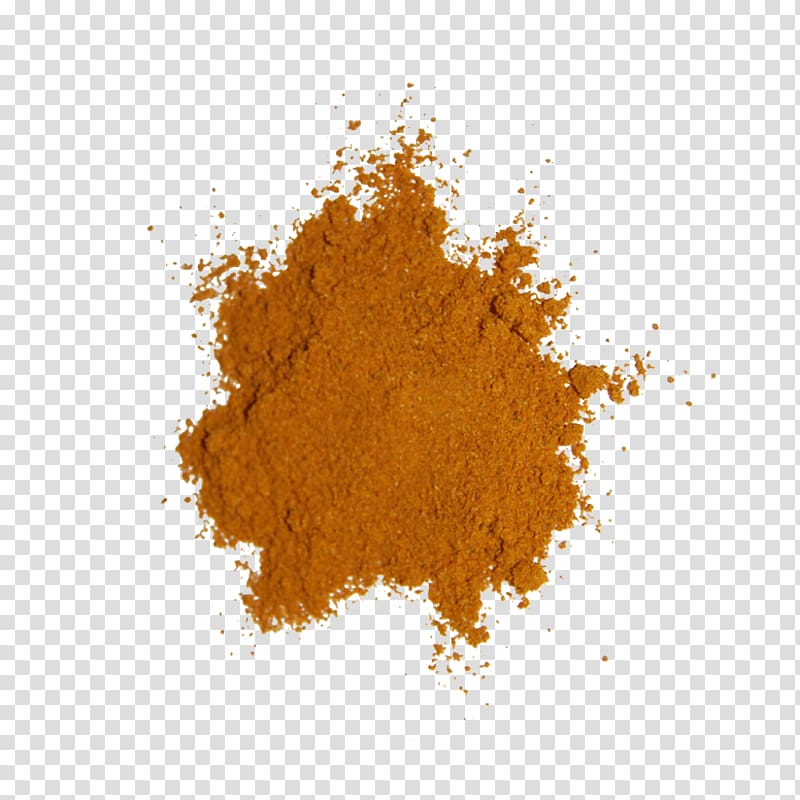 Red curry Curry powder Spice mix Herb, powder transparent background PNG clipart