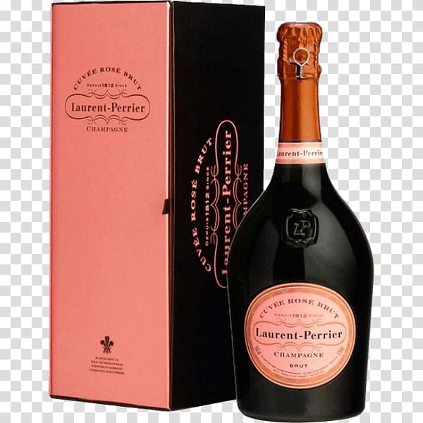 Champagne Rosé Sparkling wine Laurent-perrier Group, champagne transparent background PNG clipart