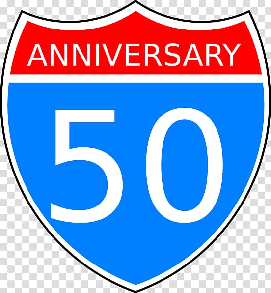Interstate 40 Interstate 10 Interstate 80 Interstate 90 Interstate 70, anniversary transparent background PNG clipart