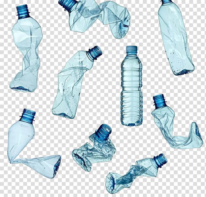 Plastic bottle Recycling Waste, Recycled plastic bottles, clear plastic disposable bottles illustration transparent background PNG clipart