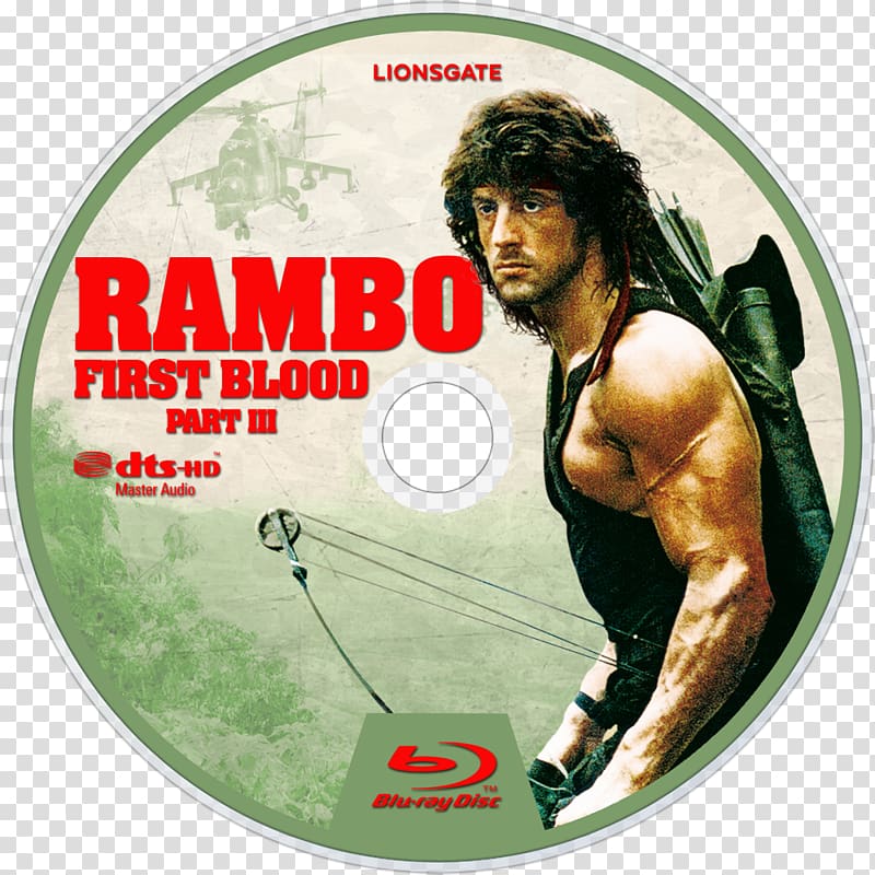 Blu-ray disc Scape GIMP, Rambo transparent background PNG clipart