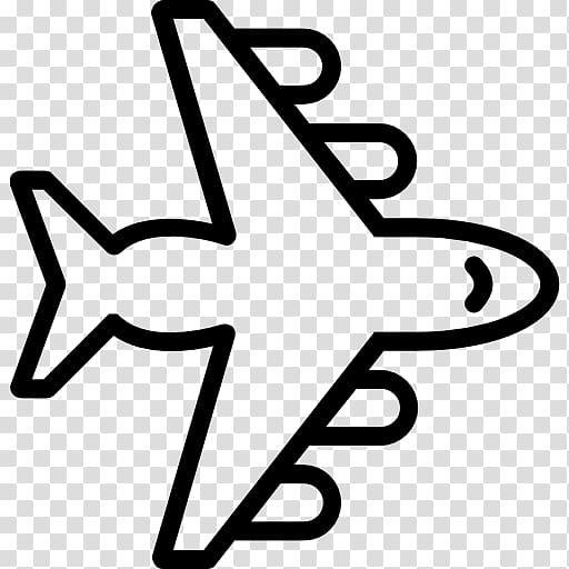 Airplane Air Transportation Computer Icons, aeroplane icons transparent background PNG clipart
