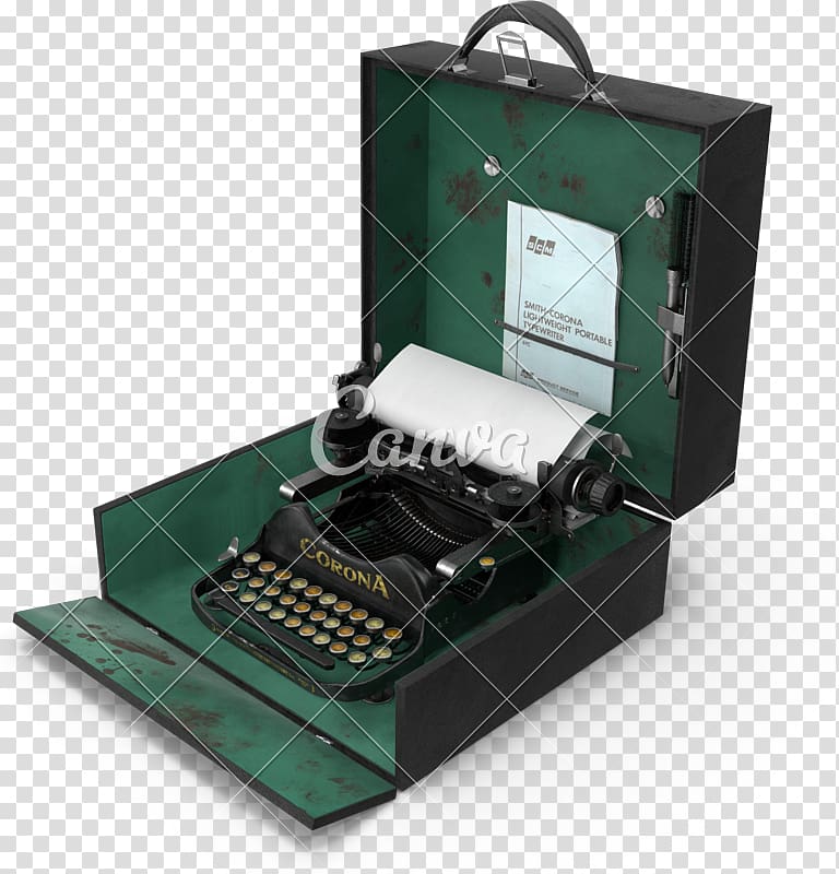 Corona Digital media, Typewriter transparent background PNG clipart