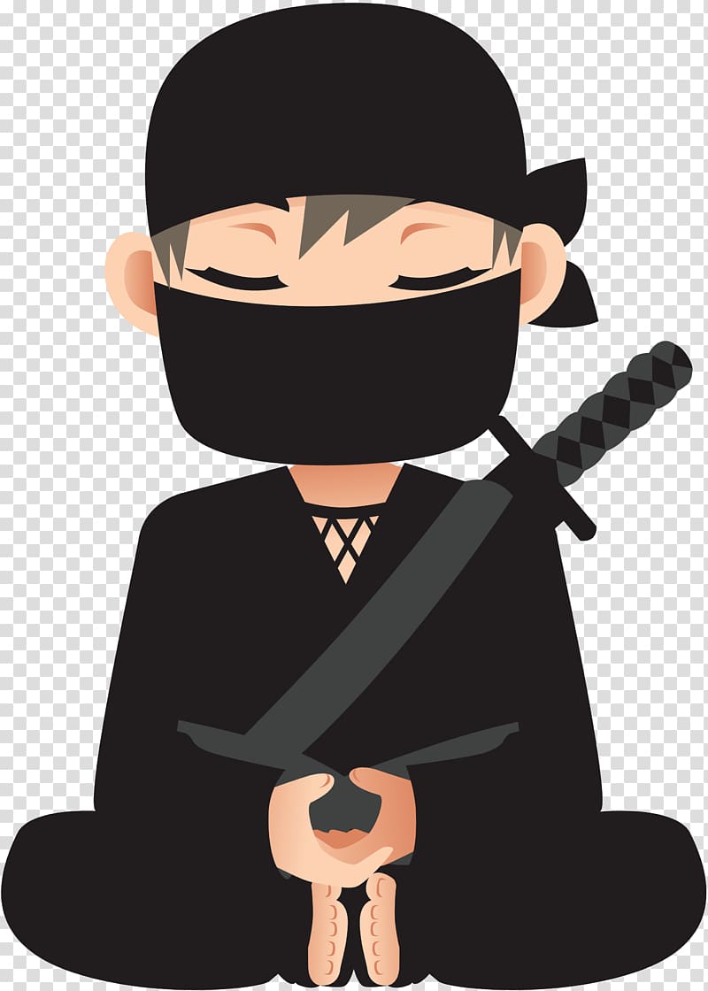 Ninja Ninjutsu Martial arts Dojo Samurai, Ninja transparent background PNG clipart