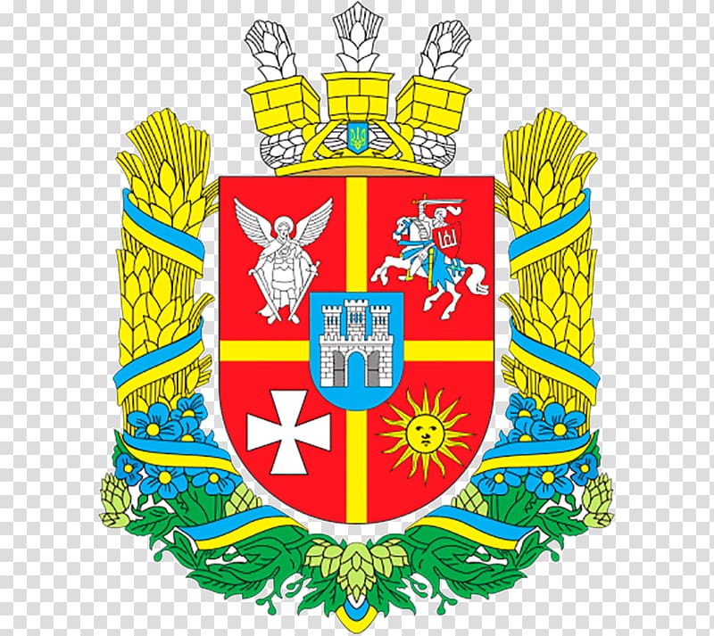 Zhytomyr Oblast Coat of arms of Ukraine Coats of arms of the regions of Ukraine Crest, others transparent background PNG clipart